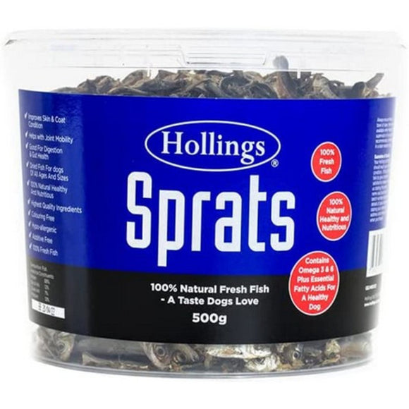 Hollings Tub of Sprats 500g