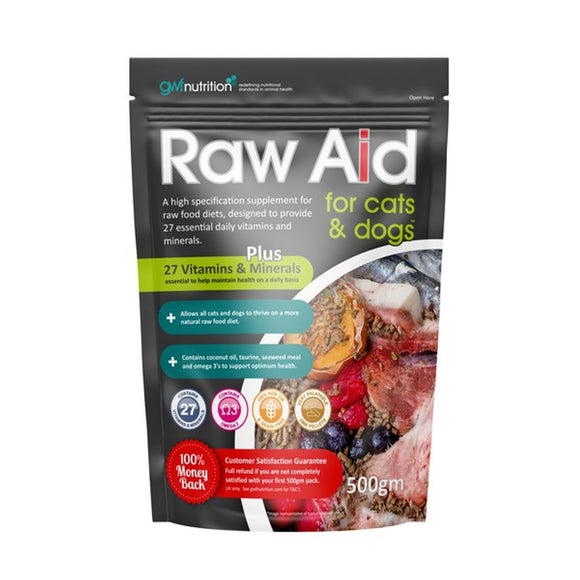 GWF Raw Aid For Dogs and Cats