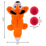 KONG Cozie Pocketz Fox Medium