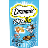 Dreamies Shakeups Seafood Celebrations Cat Treats 55g