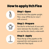 Itch Flea Spot On for Cats 3 Pipettes