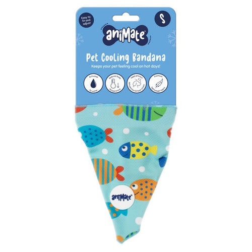 Animate Fish Cooling Bandana Small
