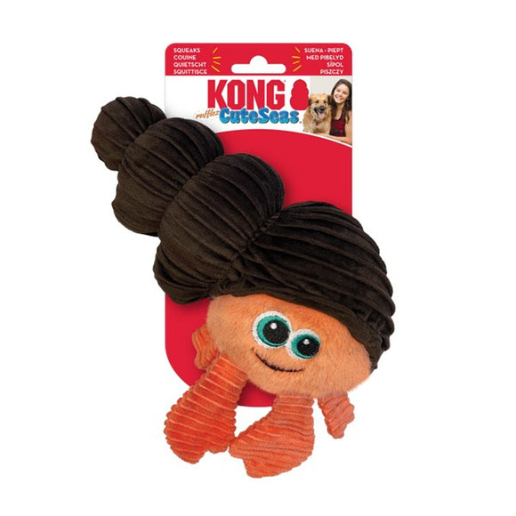 KONG Cuteseas Rufflez Hermit Crab Small