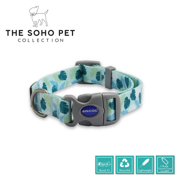 SOHO Leaf Patterned Collar S