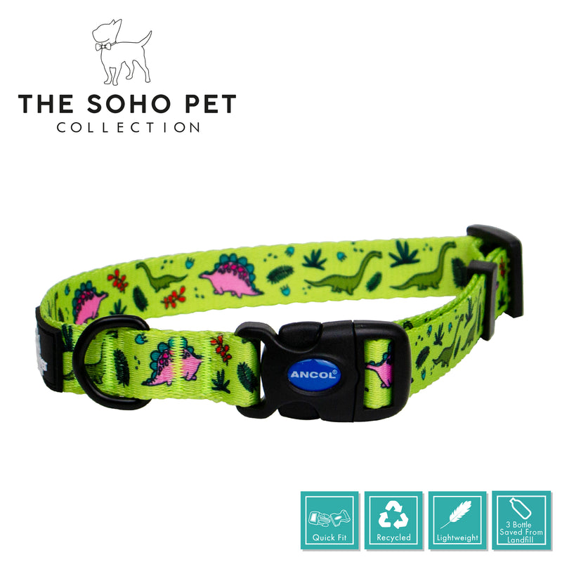 SOHO Dino Patterned Collar L