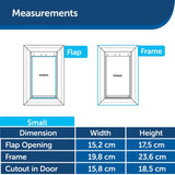 Staywell Cat Door and Lock 730 Brown