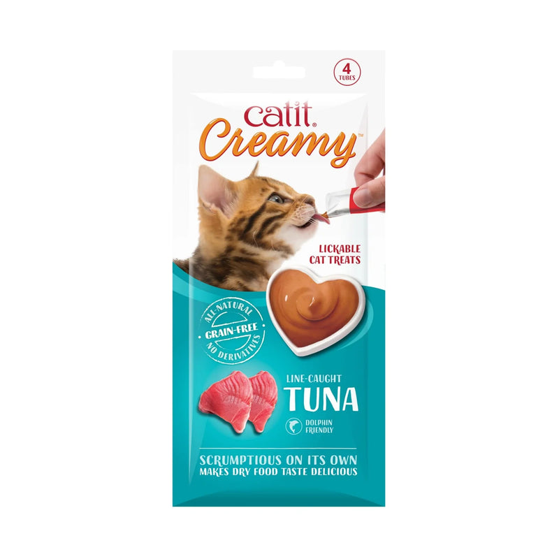 Catit Creamy Treats Tuna 4x10g