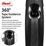Flexi New Classic Tape Xs Black 3m 1-12kg