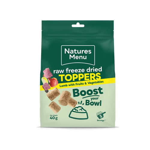 Natures Menu Freeze Dried Toppers Lamb 40g