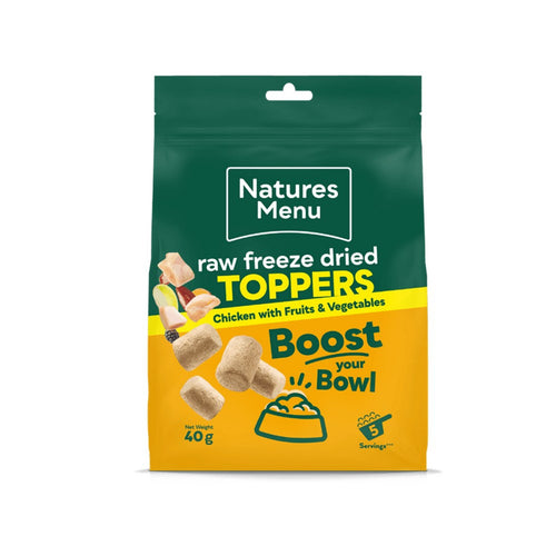 Natures Menu Freeze Dried Toppers Chicken 40g