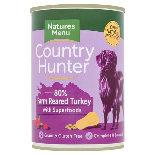 Country Hunter Turkey 400g Tin