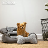 ANCOL Made From Dog Bed Set 60x50cm Grey