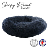 ANCOL Super Plush Donut Bed 70cm Navy