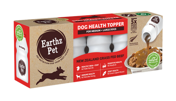 Earthz Pet Vitality Gravy For Large Dogs 1x5pack
