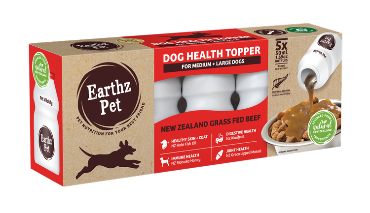 Earthz Pet Vitality Gravy For Large Dogs 1x5pack