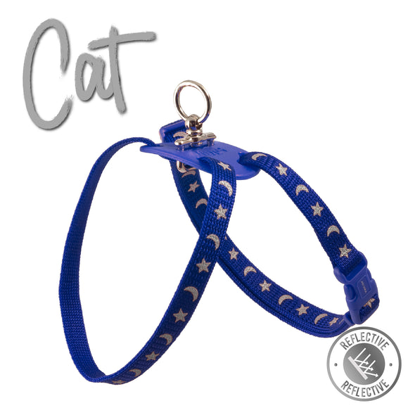 Ancol Cat Harness and Lead Set Blue