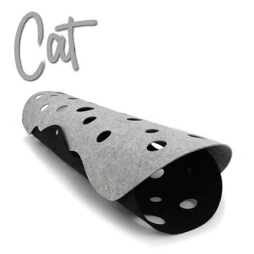 Ancol Cat Tunnel Charcoal and Grey