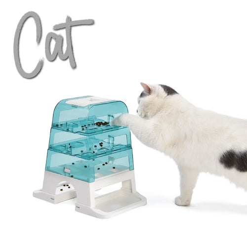 Ancol Cat Slow Feeder/Enrichment Tower