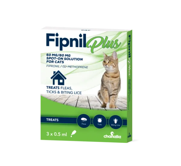 Fipnil Plus Spot On Flea & Tick Cat 3 pack