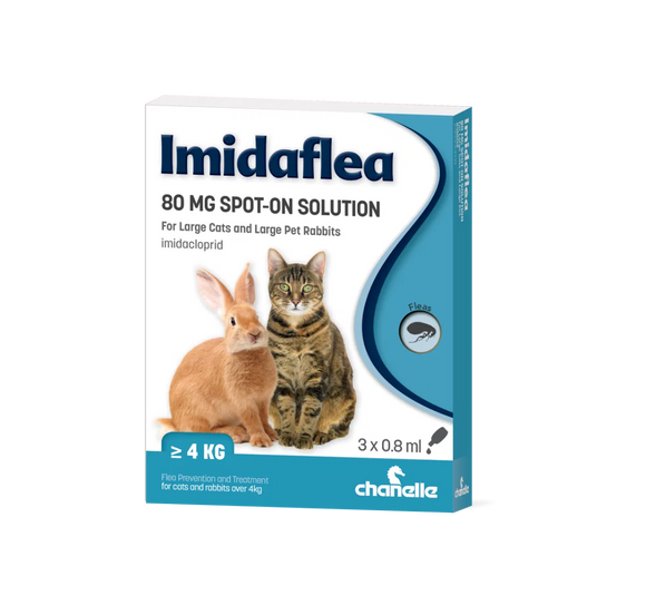 Imidaflea Large Cat/Rabbit 80mg 0.8ml