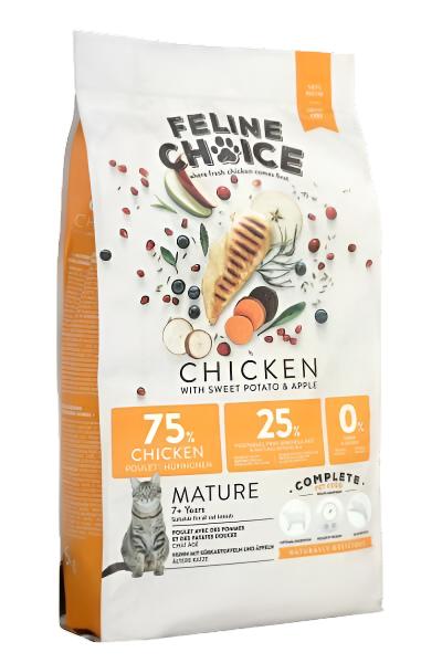 Feline Choice Complete Mature Dry Cat Food 2kg