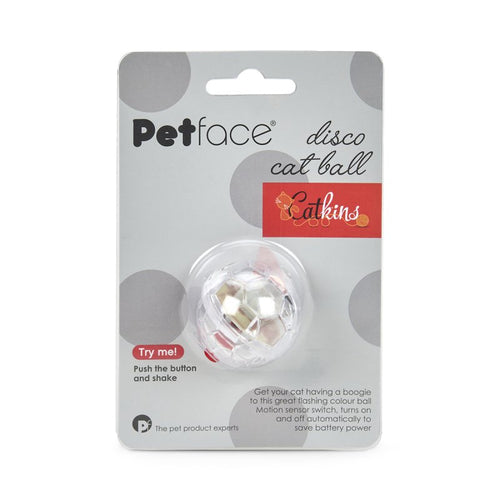 PETFACE DISCO CAT BALL