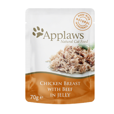 Applaws Cat Chicken and Beef Pouch 70g