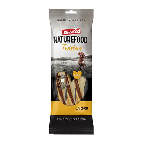 Naturefood Twisters Chicken - Large 3 pc 210g