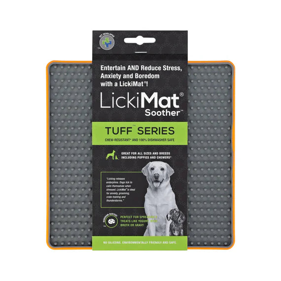 Lickimat Tuff Soother Orange