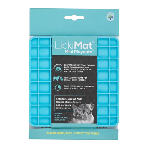 Lickimat Mini Playdate Turquoise