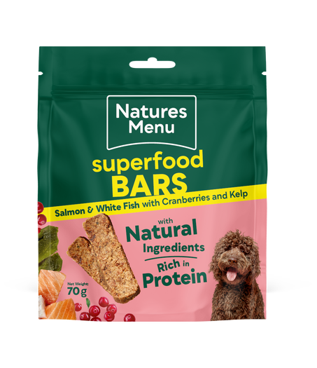 Natures Menu Country Hunter Superfood Bar Salmon