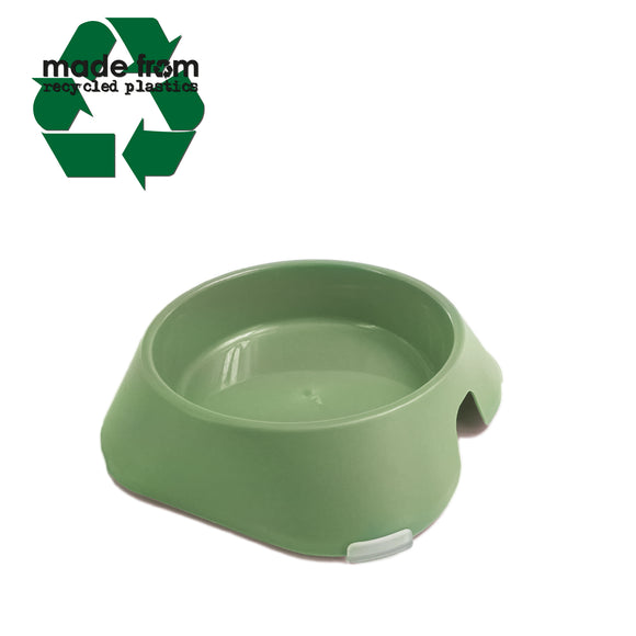 Ancol Made From Shallow Bowl Green