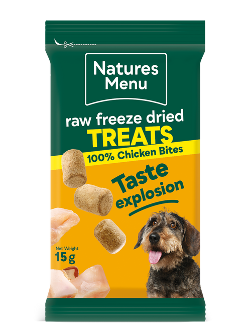 Natures Menu Freeze Dried Bites Chicken 15g