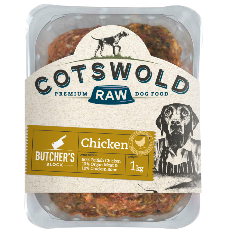 Cotswold Raw Butchers Block Chicken 1kg