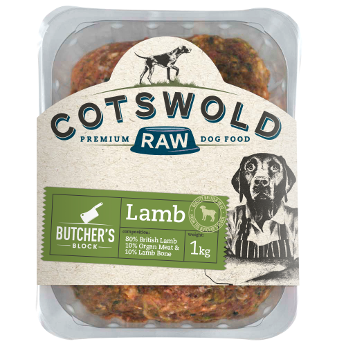 Cotswold Raw Butchers Block Lamb 1kg