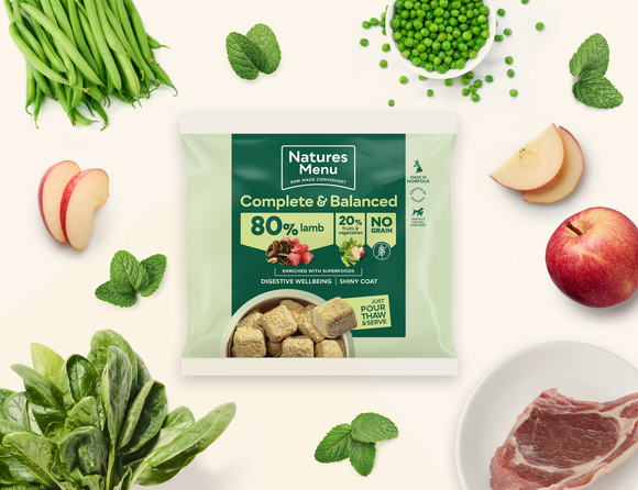 Natures Menu 80/20 Nuggets Lamb With Superfoods 1kg