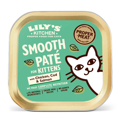 Lilys Kitchen Chicken Cod & Salmon Paté 85g