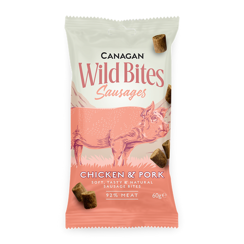 Canagan Wild Bites Chicken & Pork 60g
