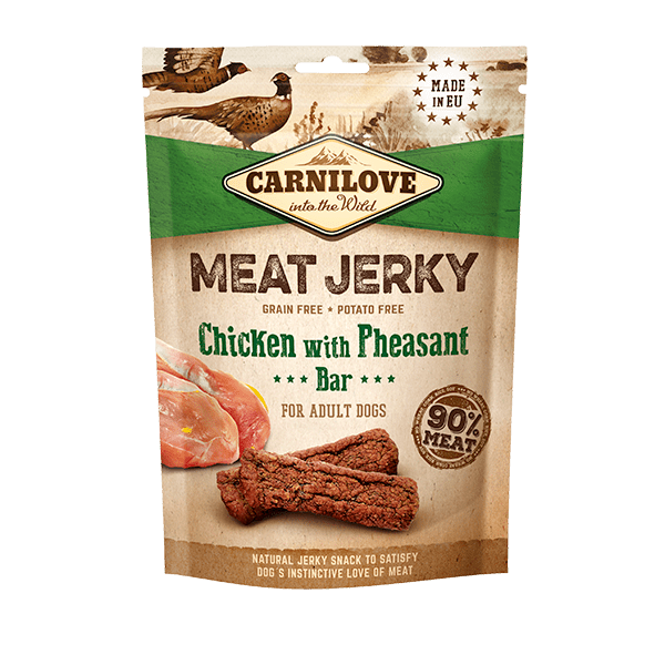 Carnilove Jerky Chicken & Pheasant 100g