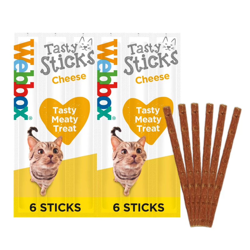 Webbox Cat Sticks Cheese 6Stk