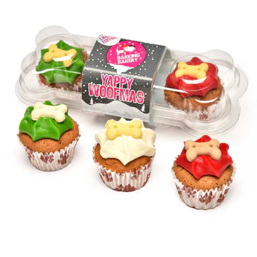 Barking Bakery Yappy Woofmas Mini Iced Trios