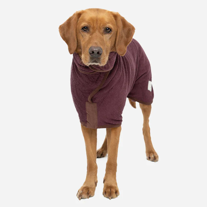 Ruff and Tumble Drying Coat Burgundy M/L
