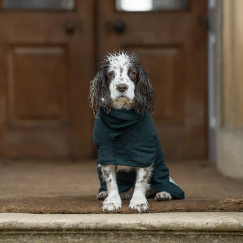 Ruff and Tumble Drying Coat Green Small
