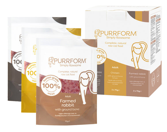 Purrform Mixed Box 2 6x70g Pouches
