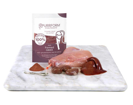 Purrform Farmed Rabbit, Liver & Kidney  6x70g