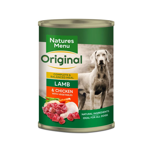 Natures Menu Chicken & Lamb Can 400g
