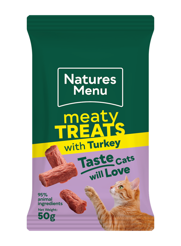 Natures Menu Cat Meaty Treat Turkey & Chicken 50g