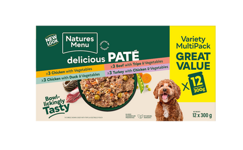 NATURES MENU DOG POUCHES MULTIPACK