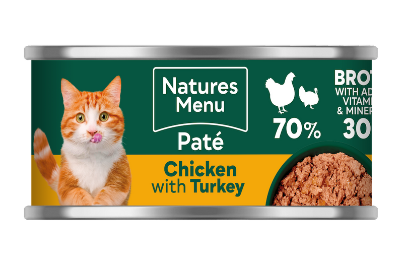 Natures Menu Chicken & Turkey Cat 85g
