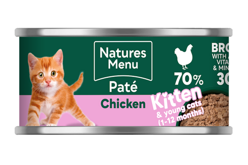 Natures Menu Kitten Chicken Can 85g